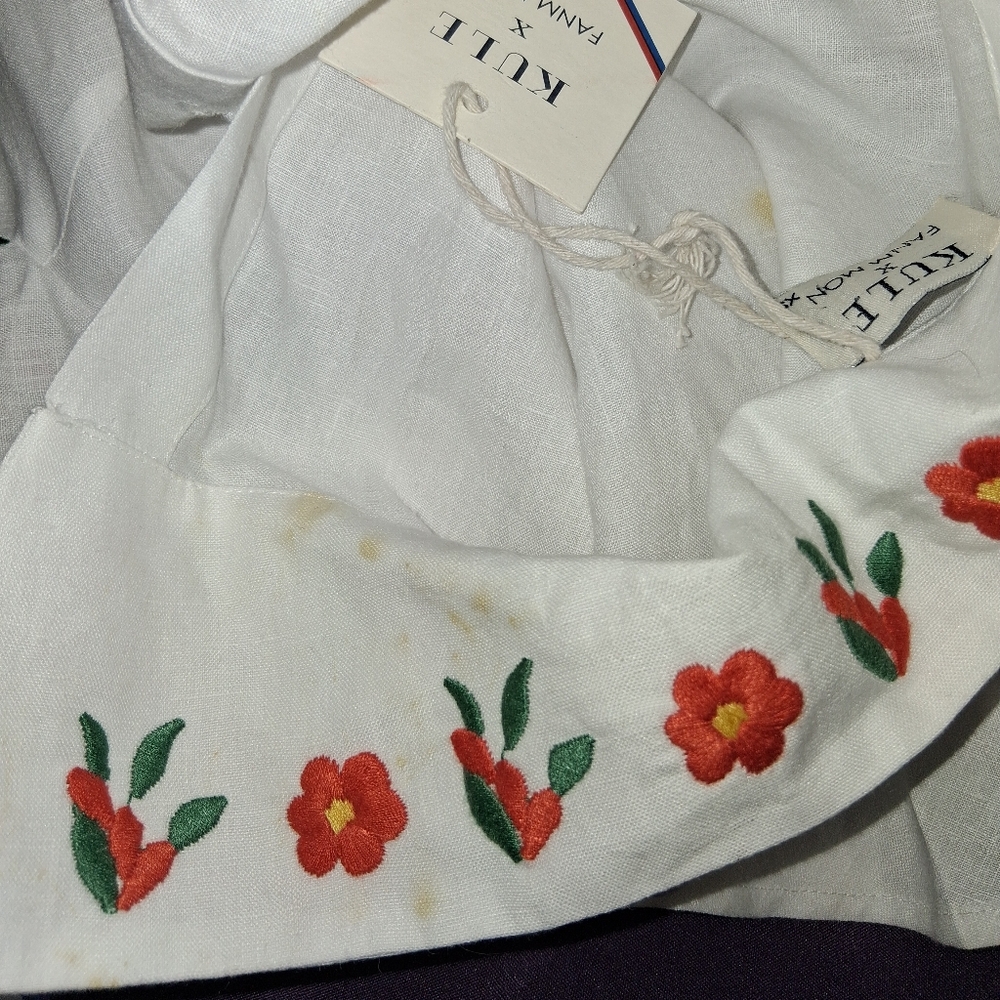 NWT FANM MON x KULE Kesia Dress (flaw) - Picture 9 of 9